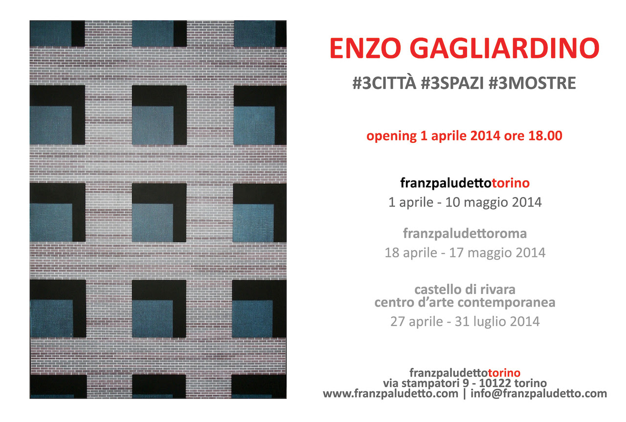 Enzo Gagliardino - #3Città#3Spazi#3Mostre